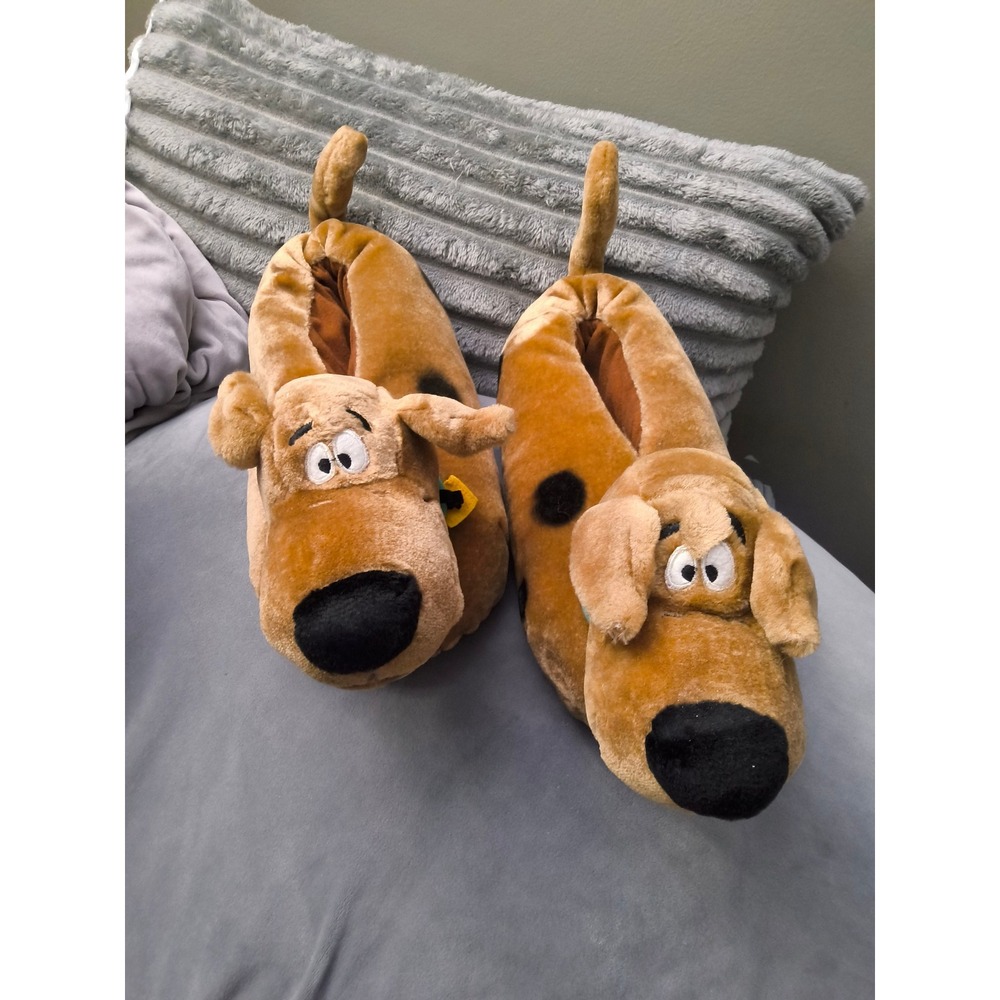 Vintage Scooby-Doo Plush Slippers See Description for Size